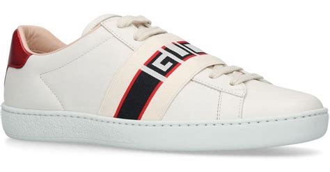 gucci ace elastic band|gucci ace tennis shoes.